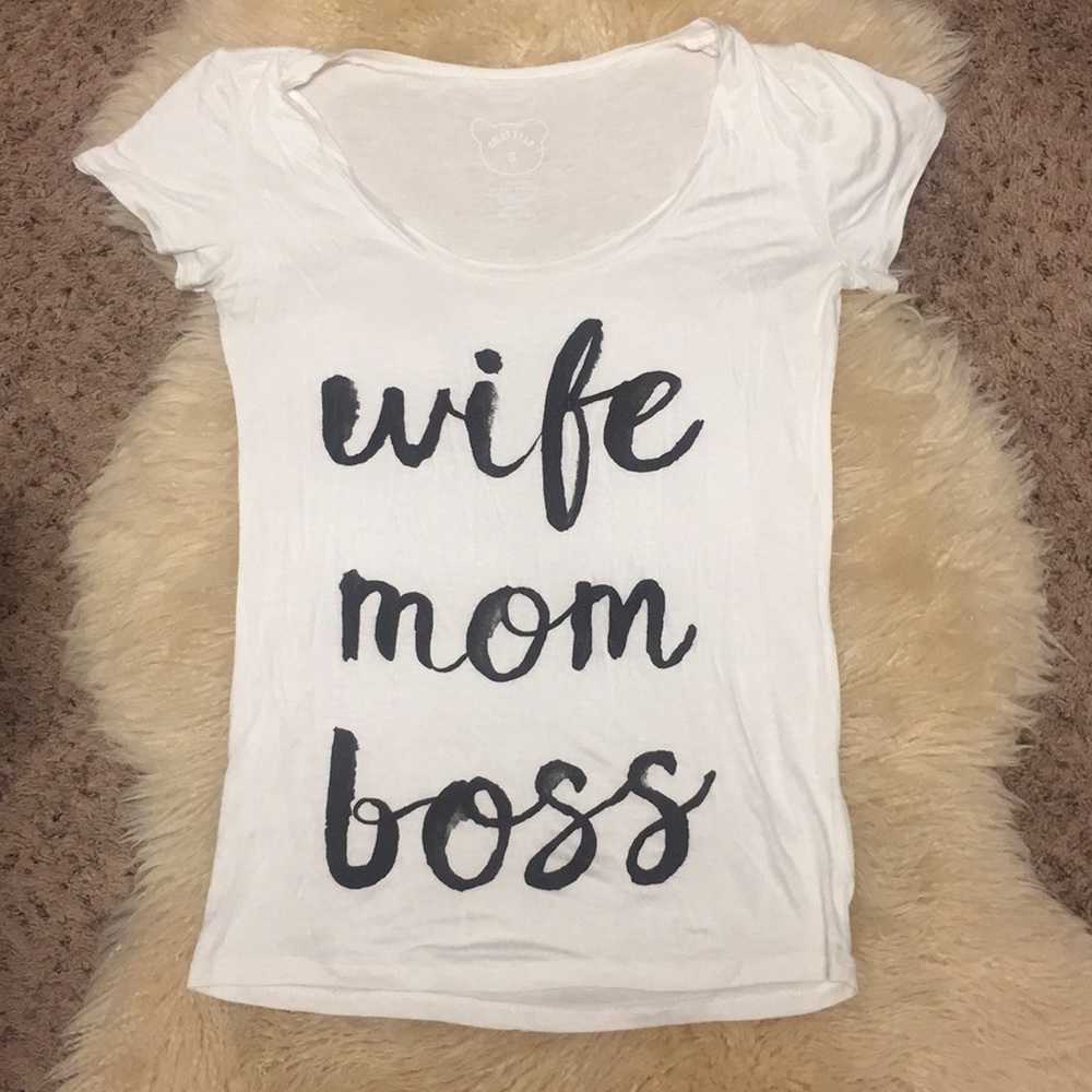 Wife Mom Boss Tee